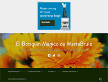 Tablet Screenshot of botiquinmagico.com